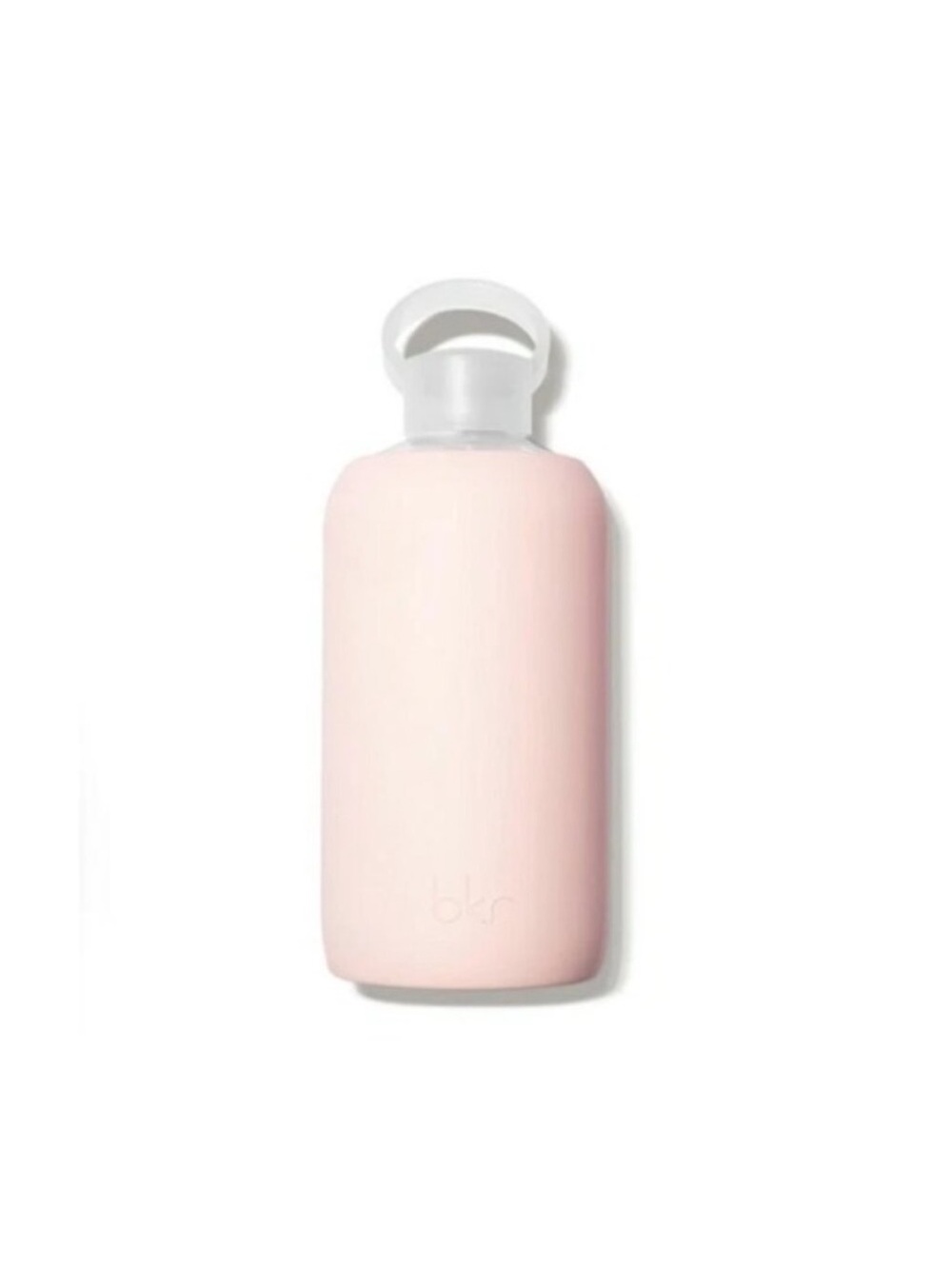 BKR pink glass water bottle little 16 oz
